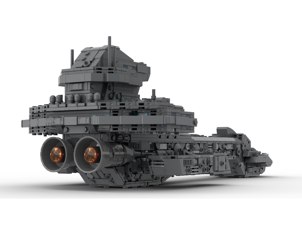 LEGO MOC Stargate X-303 Prometheus Spaceship [Midi Scale] by monty ...