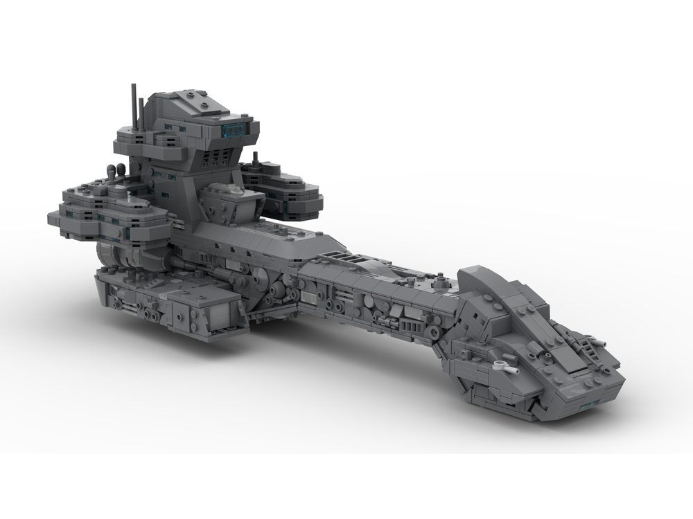 LEGO MOC Stargate X-303 Prometheus Spaceship [Midi Scale] by monty ...