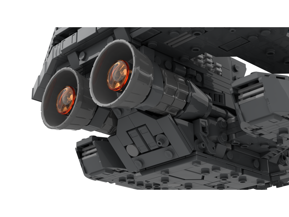 LEGO MOC Stargate X-303 Prometheus Spaceship [Midi Scale] by monty ...