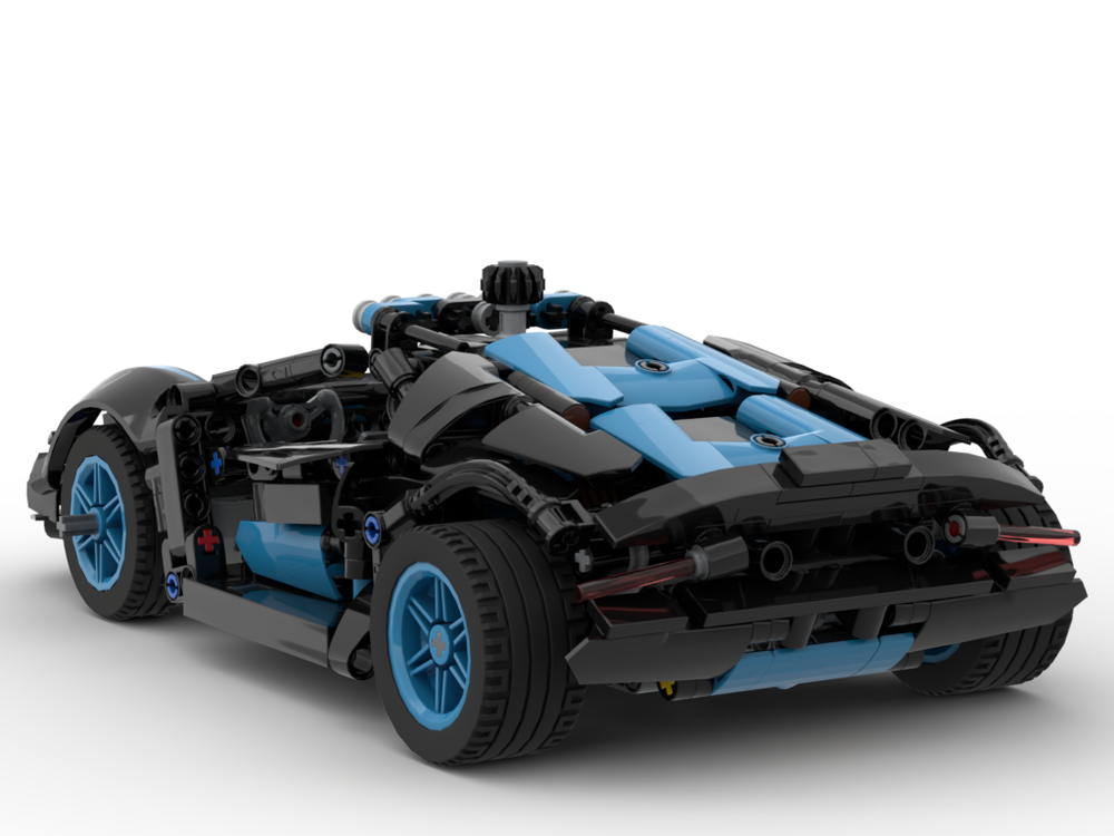 LEGO MOC Huracan Sterrato Azure by A_Great_Builder | Rebrickable ...