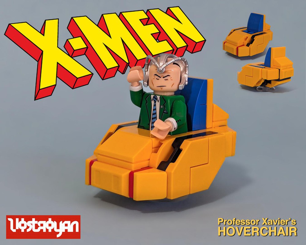 Lego Moc Professor Xavier S Hoverchair By Vostroyan Rebrickable Build With Lego