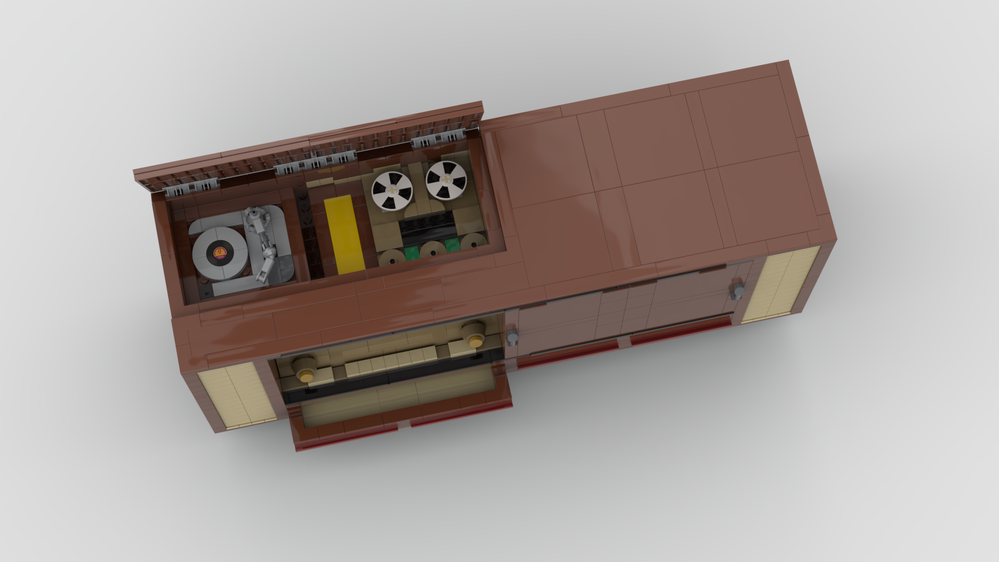 LEGO MOC Music Chest SABA Bodensee 126 with DAB+ Radio by hjvdh ...