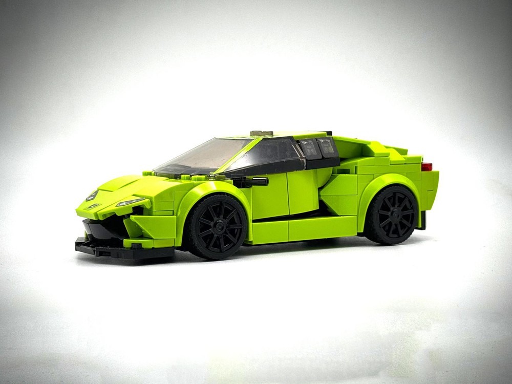 Lego Moc Lamborghini Huracan By Ibrickeditup 