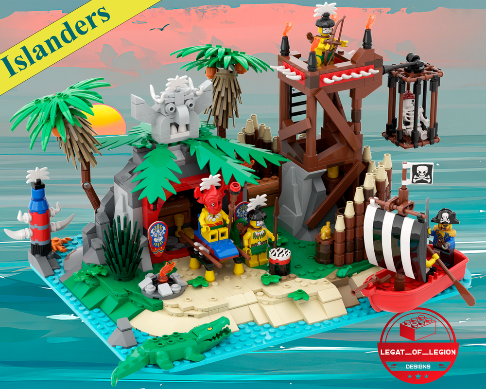 LEGO hotsell Pirates: King Kahuka's Throne (6262)