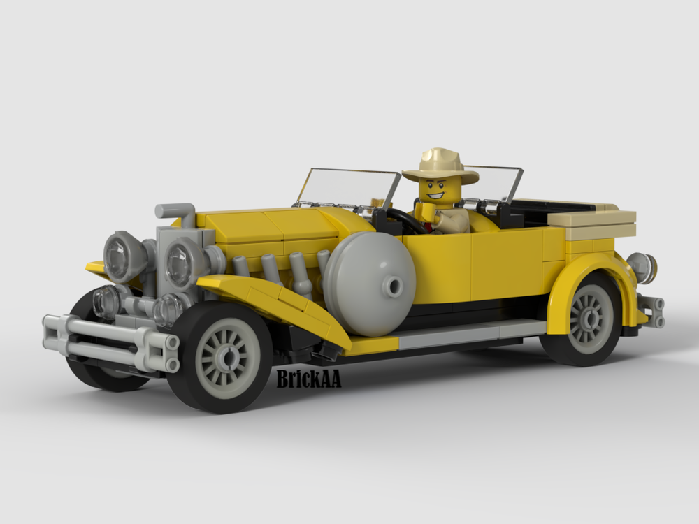 LEGO MOC 1929 Duesenberg Model J Dual Cowl Phaeton by BrickAA ...