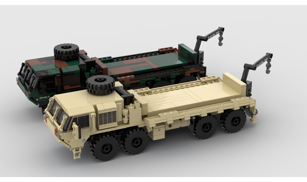 LEGO MOC M977A4 HEMTT - Forest Camo by BeBox | Rebrickable - Build with ...