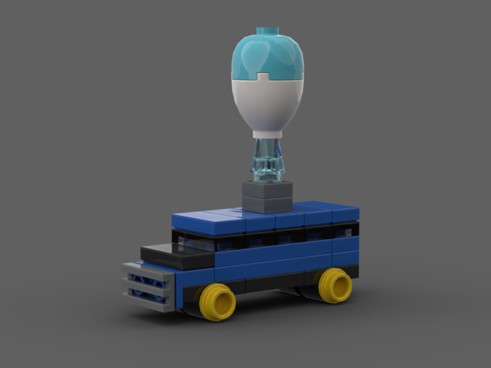 LEGO MOC Fortnite Mini Battle Bus By LegoJack500 | Rebrickable - Build ...