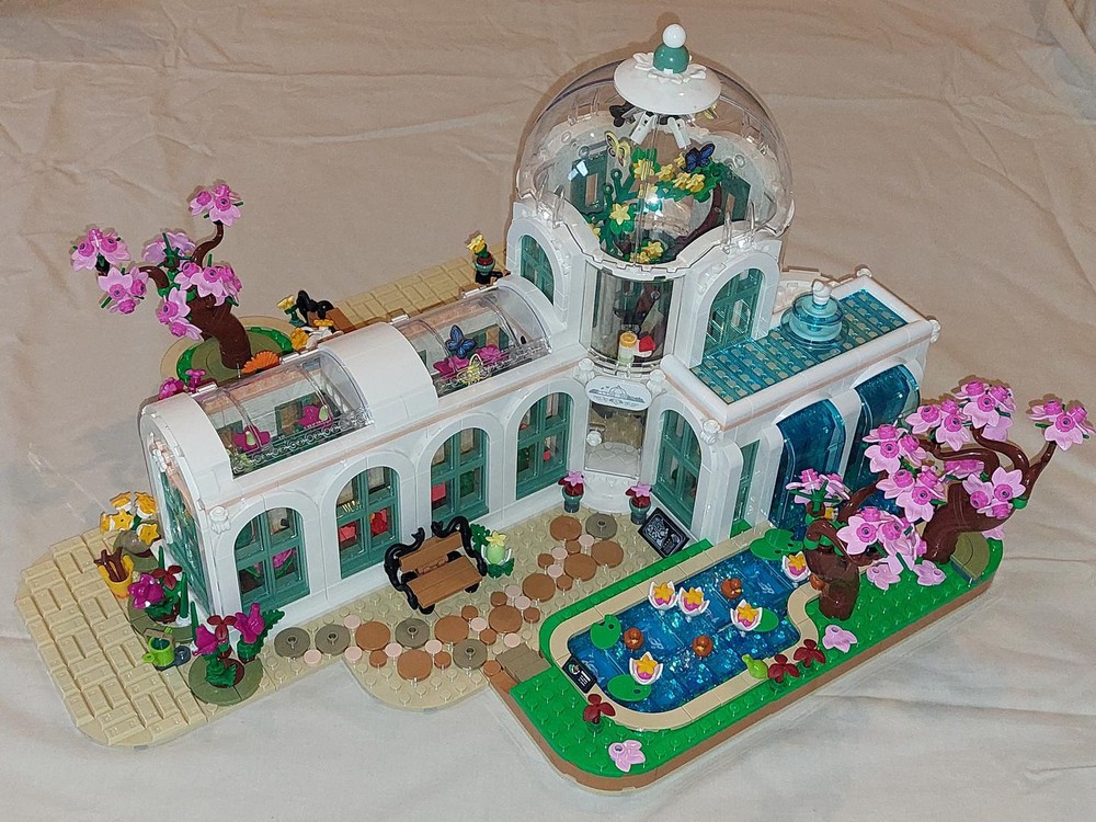 LEGO MOC Botanical Gardens Extension by Quadracer