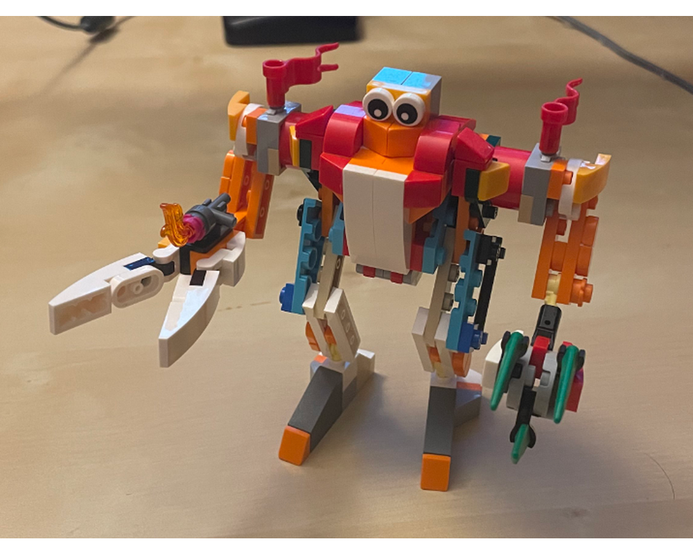 LEGO MOC Summer Fun Mech by eric_nunya | Rebrickable - Build with LEGO