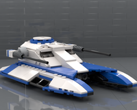 TX-130 Sabre Class Republic Fighter Tank: 501st Variant