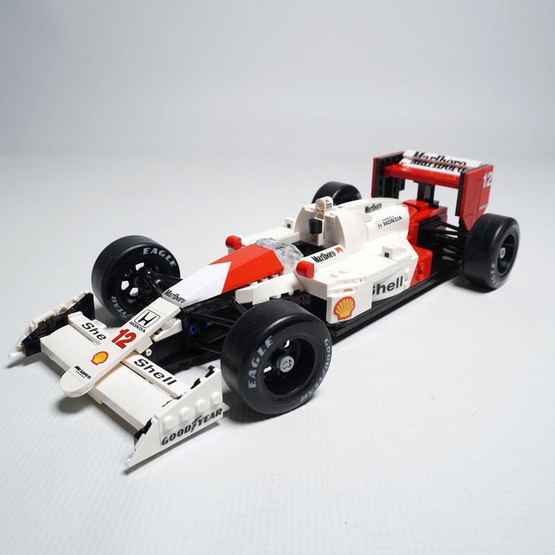 LEGO MOC 10330 McLaren MP4/4 & Ayrton Senna front section MOD by ...