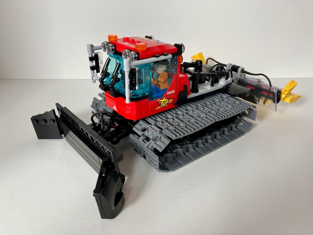 LEGO MOC 60222 Snowgroomer - Modification with functions by GS16 ...