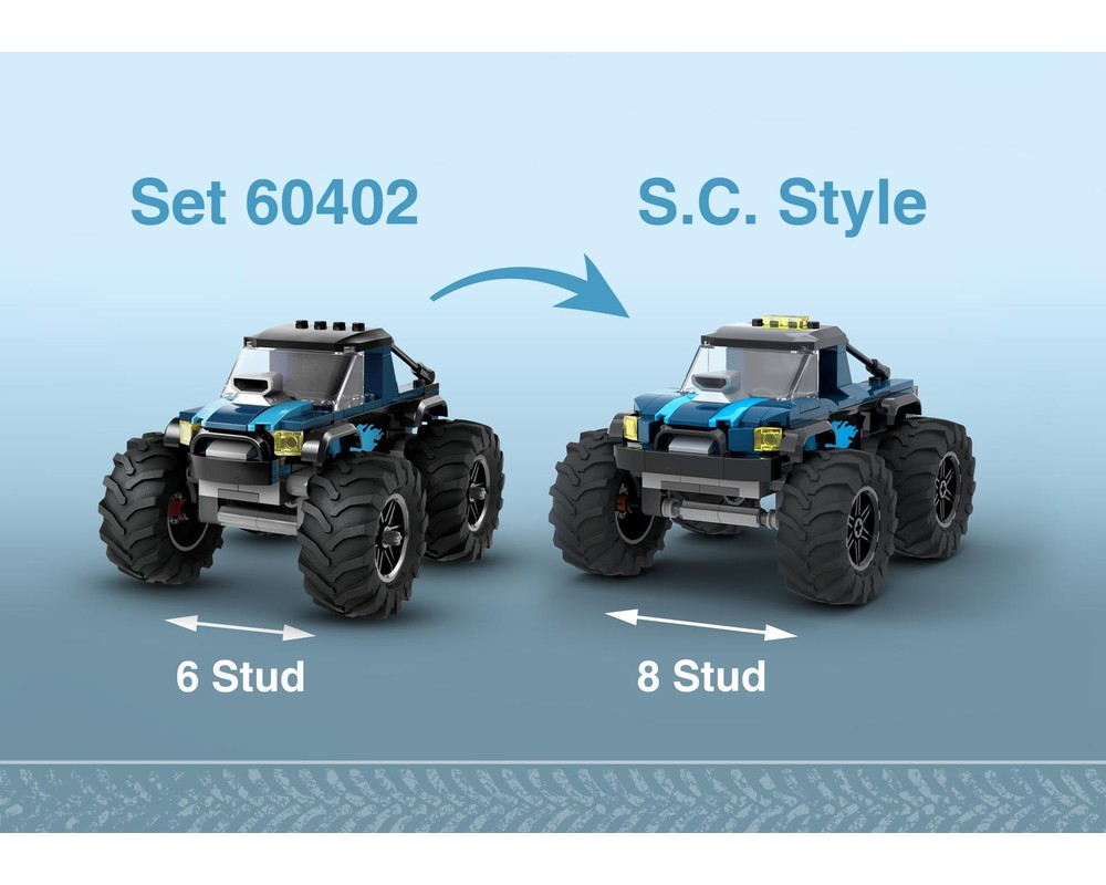 LEGO MOC Set 60402 - 8 Stud MOD by Zico3d | Rebrickable