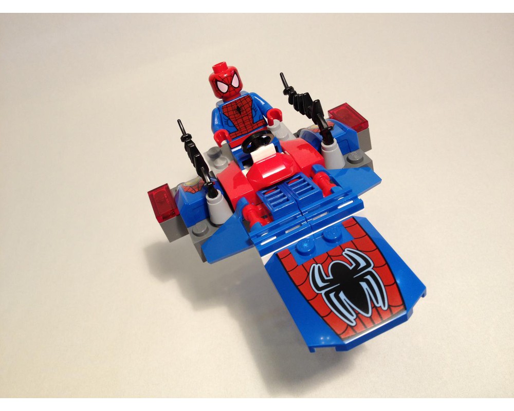 lego spiderman spider jet