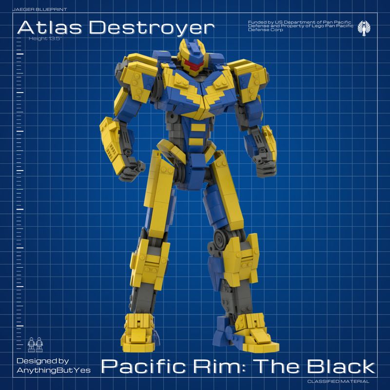 LEGO MOC-176053 Lego Atlas Destroyer by AnythingButyes | Rebrickable ...