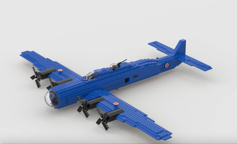 LEGO MOC B-17 Flying Fortress Minifigure Scale By The-LEGO-Bro-14 ...