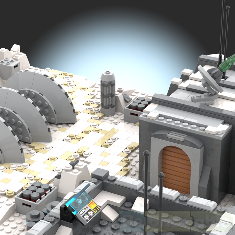 LEGO MOC-176072 Hoth battle base V2 by LucSoleBricks | Rebrickable ...