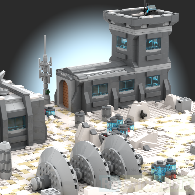 LEGO MOC-176072 Hoth battle base V2 by LucSoleBricks | Rebrickable ...