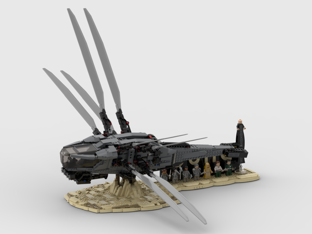 LEGO MOC Display for set 10327 Dune Atreides Royal Ornithopter by ...