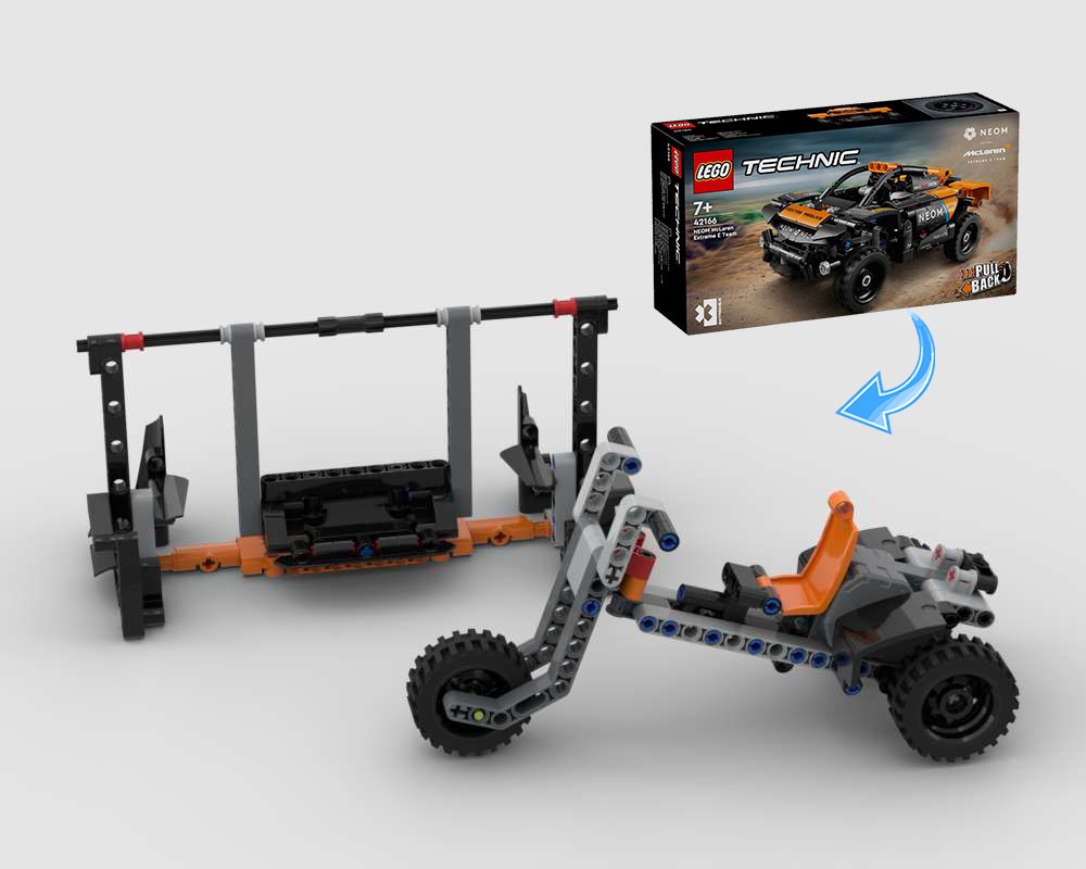 LEGO MOC-176167 Children's Tricycle and Swing 42166 Alternative by ...