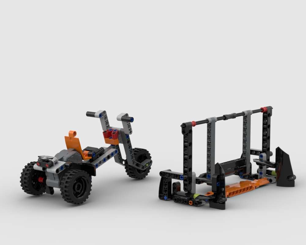 LEGO MOC-176167 Children's Tricycle and Swing 42166 Alternative by ...