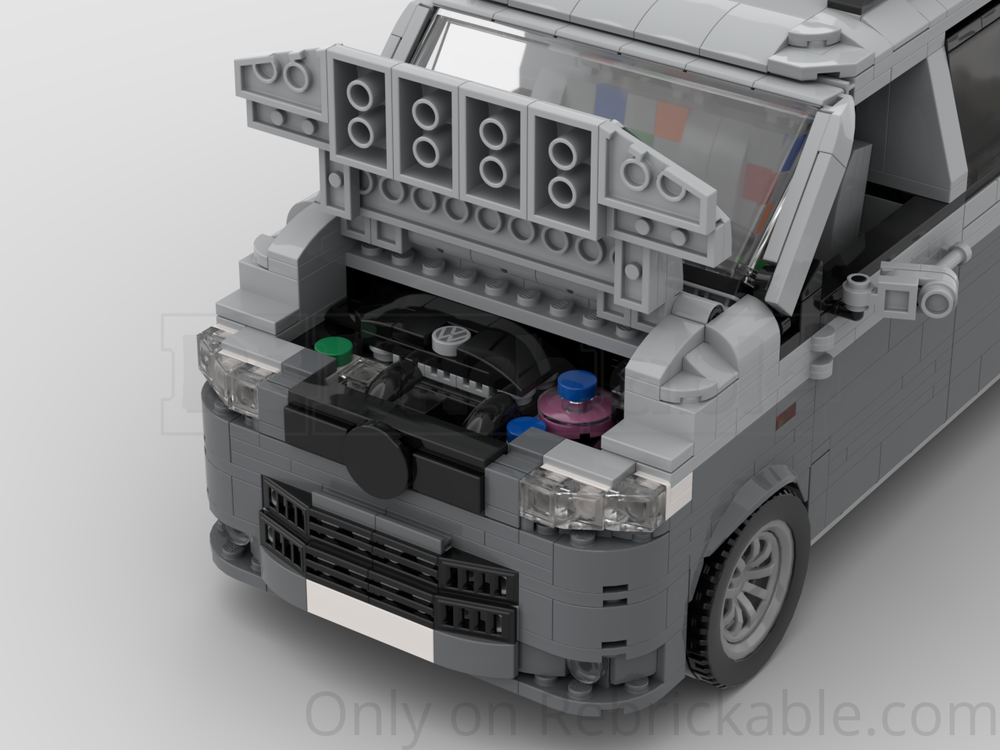 Lego Moc Volkswagen T5 Caravelle Long Version By Huan3176