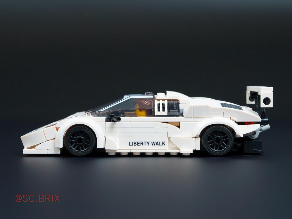 LEGO MOC LBWK Libertywalk Countach by sc.brix | Rebrickable - Build ...