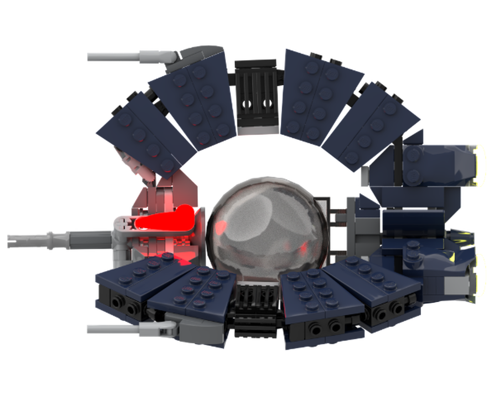 LEGO MOC Droid Tri Fighter by OrchardBuilds | Rebrickable - Build with LEGO