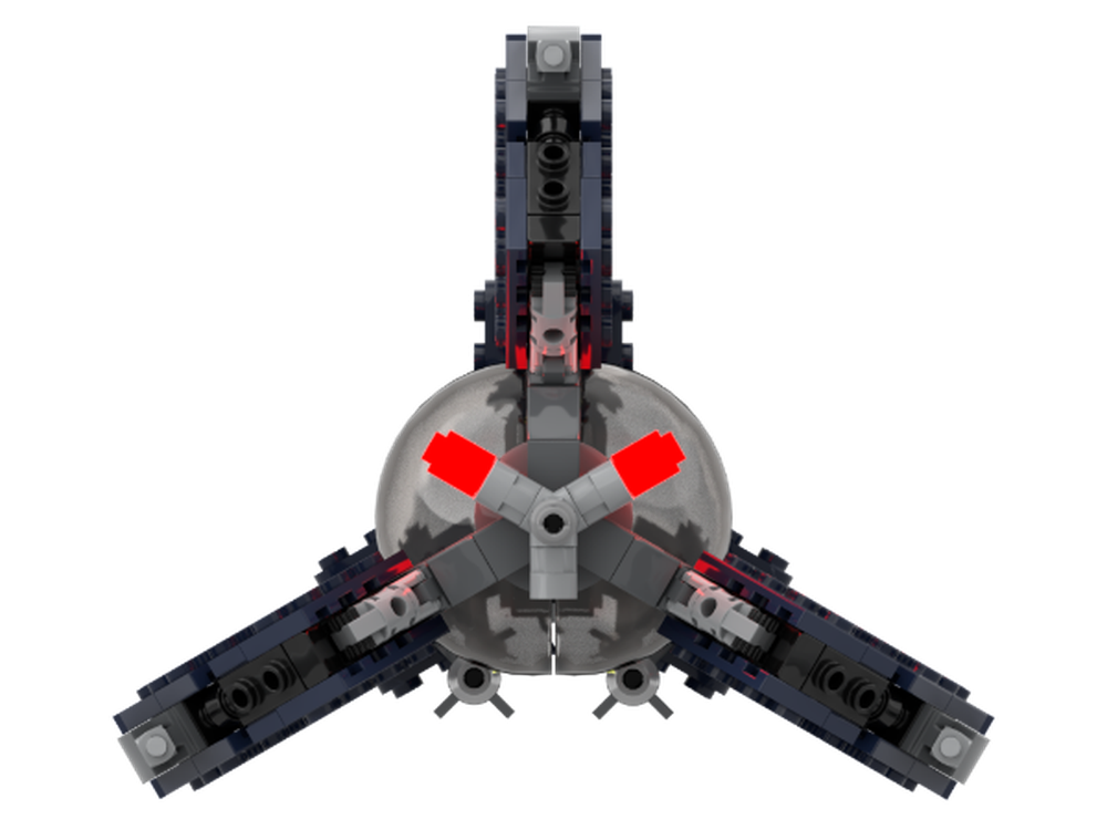 LEGO MOC Droid Tri Fighter by OrchardBuilds | Rebrickable - Build with LEGO