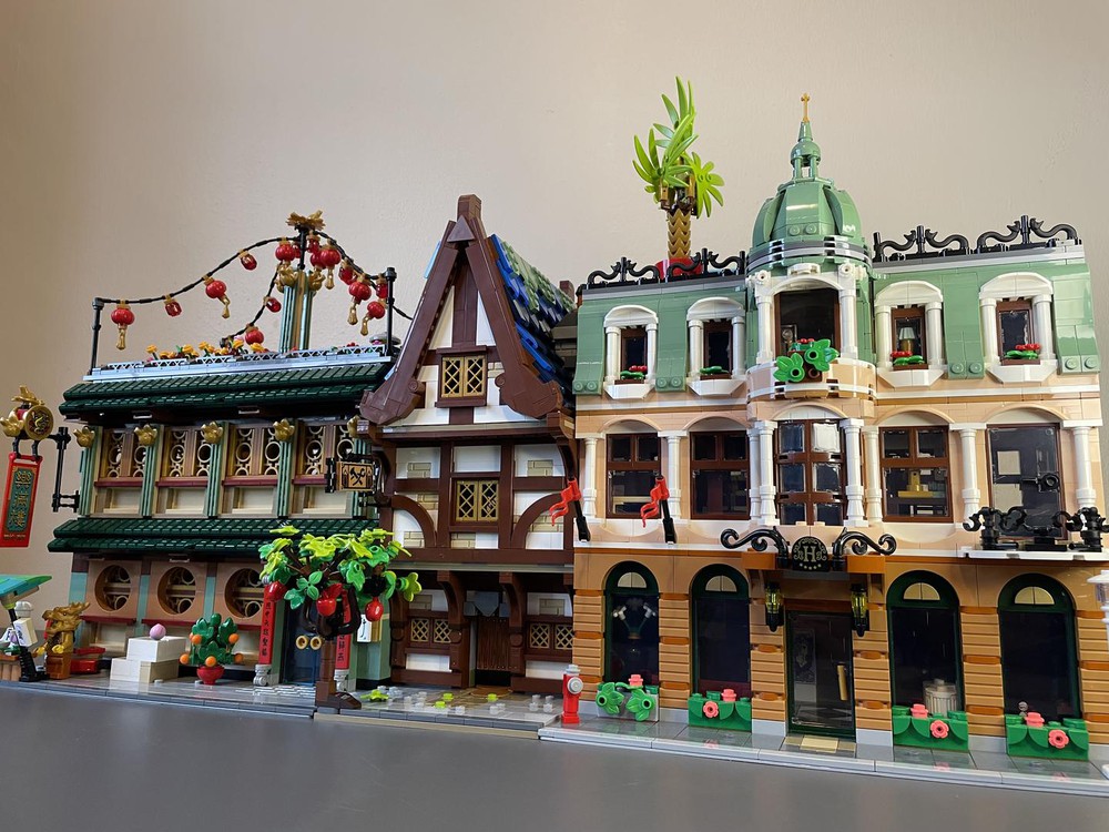 LEGO MOC Smiths Tavern Modular Alternate build of 21325 Medieval ...