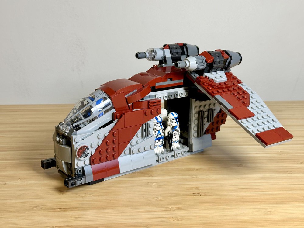 LEGO MOC Republic Gunship Midi Scale - Alternate Build of 75362 Ahsoka ...