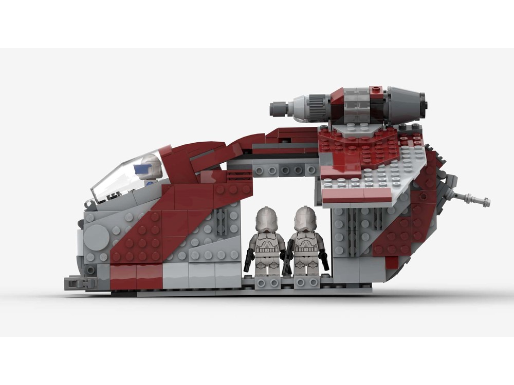 LEGO MOC Republic Gunship LAAT/i - Alternate Build of 75362 Ahsoka