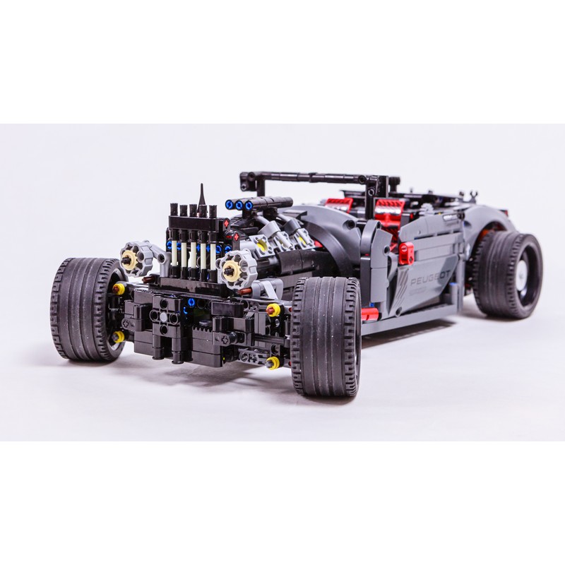 レゴテクニック42156 peuugeot 9x8 24h le mansハイブリッド