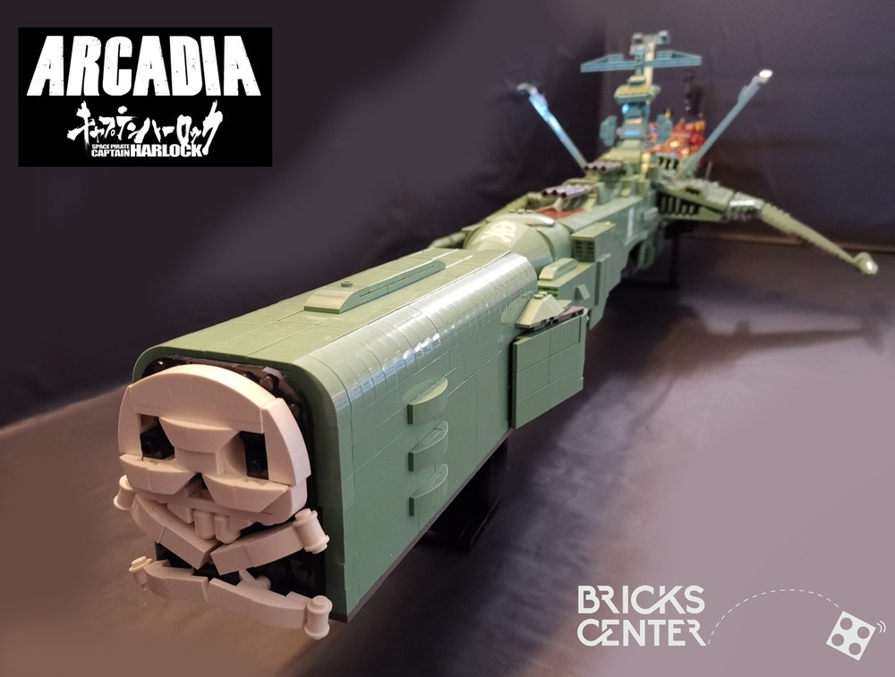 LEGO MOC-176358 ARCADIA SPACESHIP by Michel42 | Rebrickable - Build ...