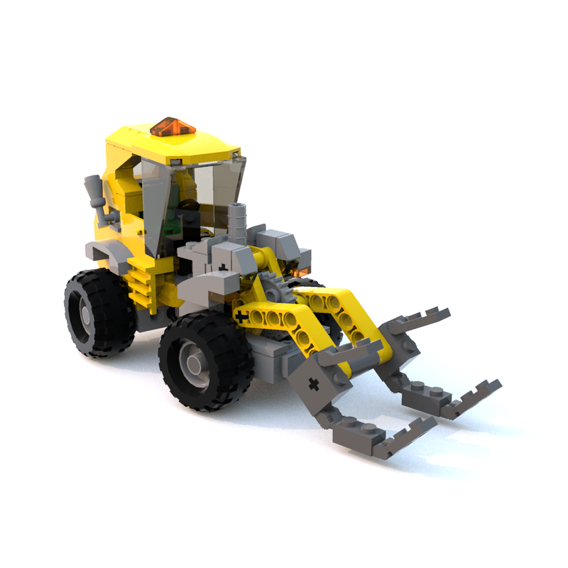 LEGO MOC Front-Grabber by LEGOTREE