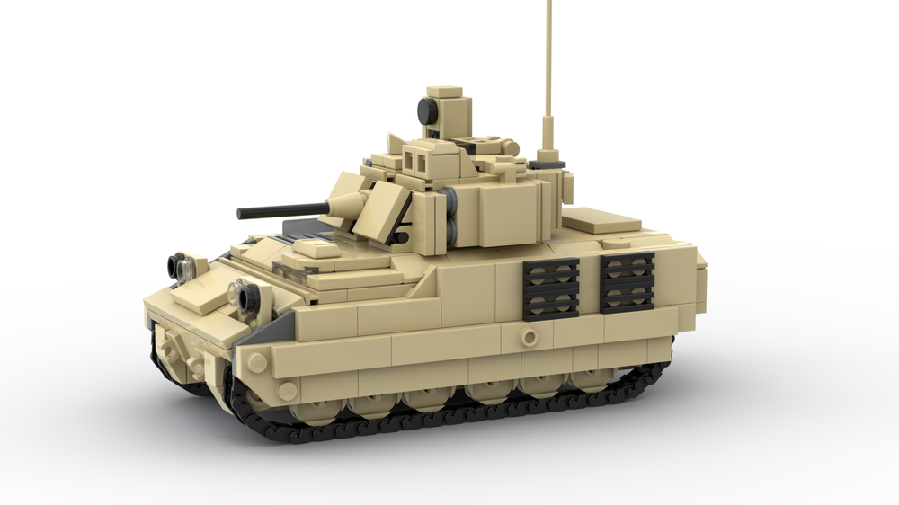 LEGO MOC M2 Bradley by Tactical_Bricks | Rebrickable - Build with LEGO