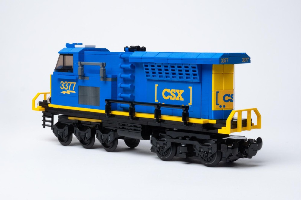 LEGO MOC-176439 CSX Freight Locomotive (GE Evolution Tier 4) by ...