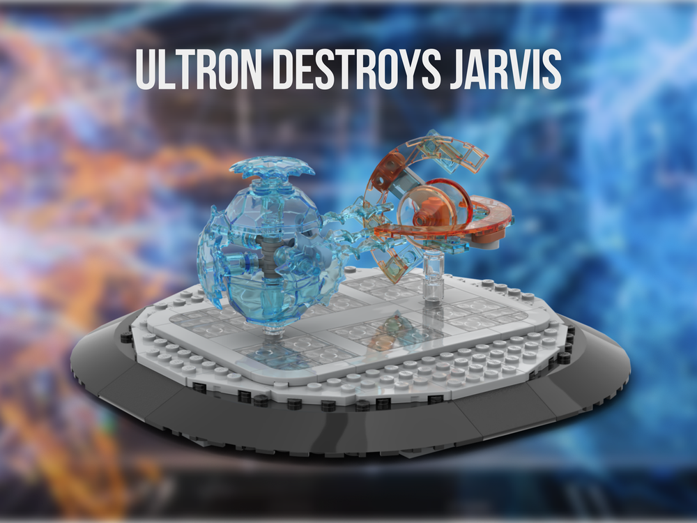 LEGO MOC Ultron Destroys Jarvis by FOR THE REPUBLIC | Rebrickable ...