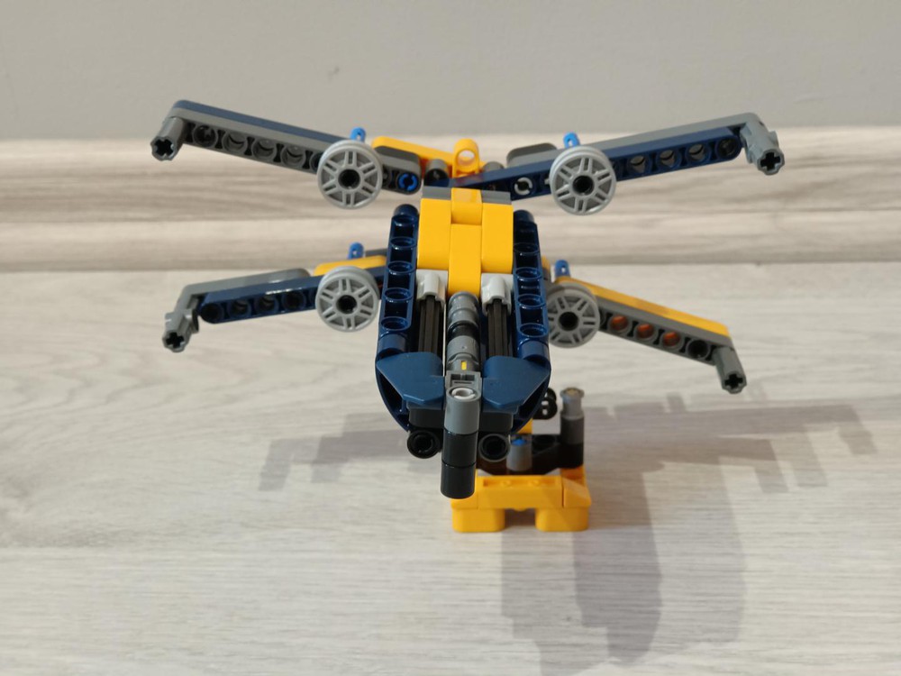 LEGO MOC 42147 - X-wing fighter by XaeroZKota | Rebrickable - Build ...