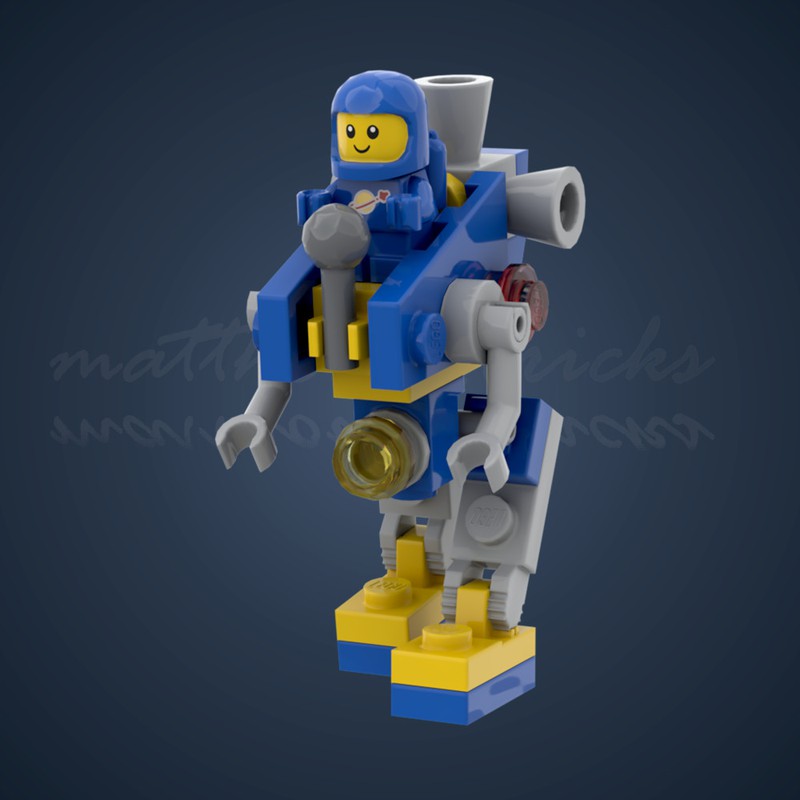 LEGO MOC The Space Baby Mech by matthouse | Rebrickable - Build with LEGO