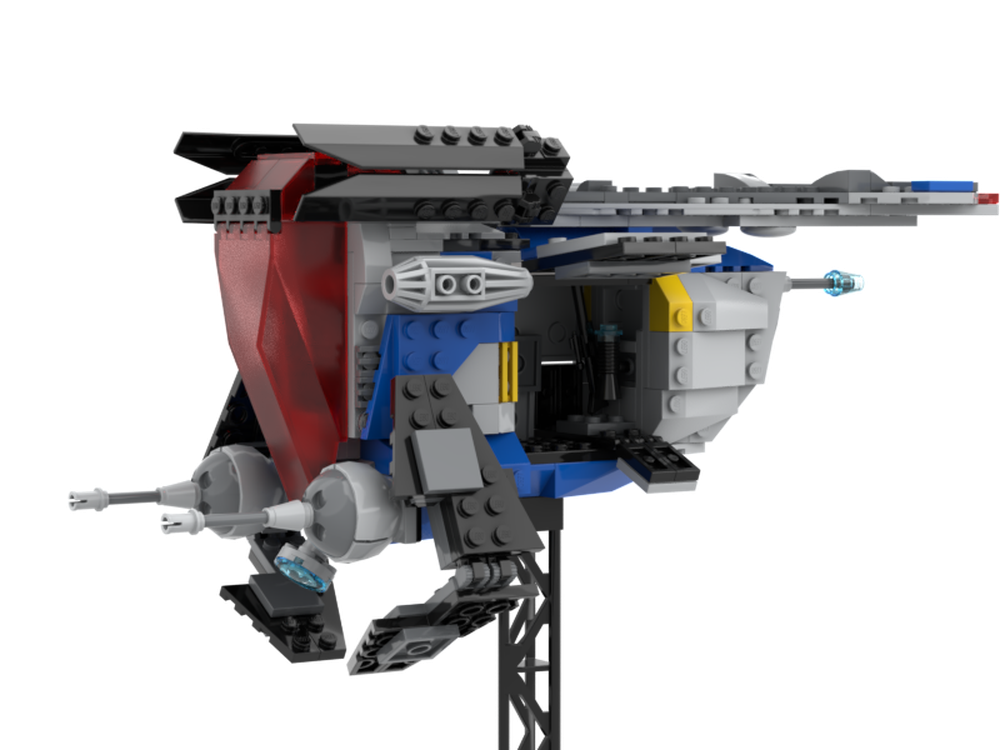 LEGO MOC Classic 1999 Style Republic Coruscant Police Gunship by ...