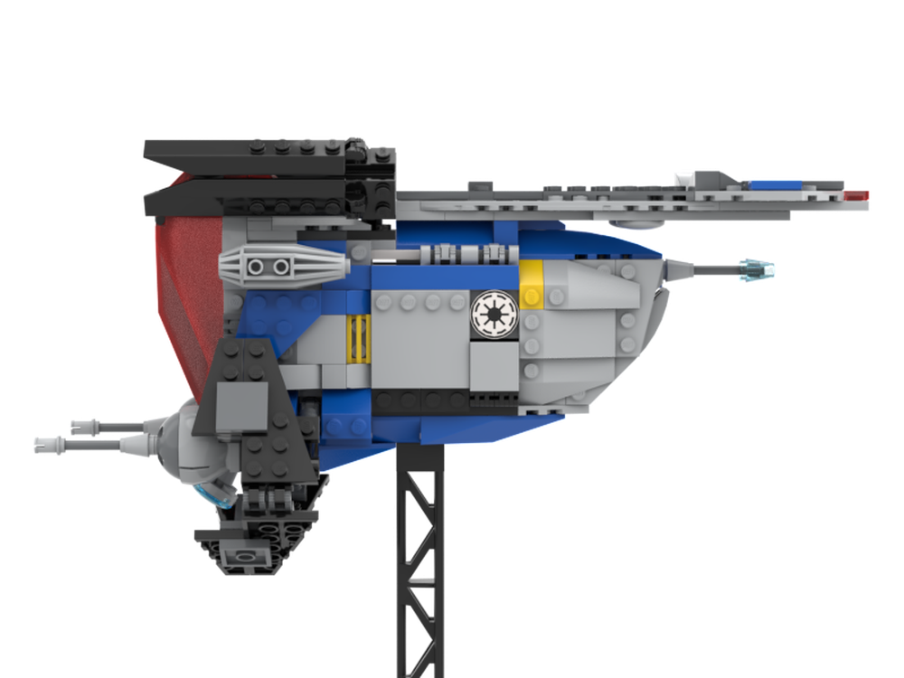 LEGO MOC Classic 1999 Style Republic Coruscant Police Gunship by ...