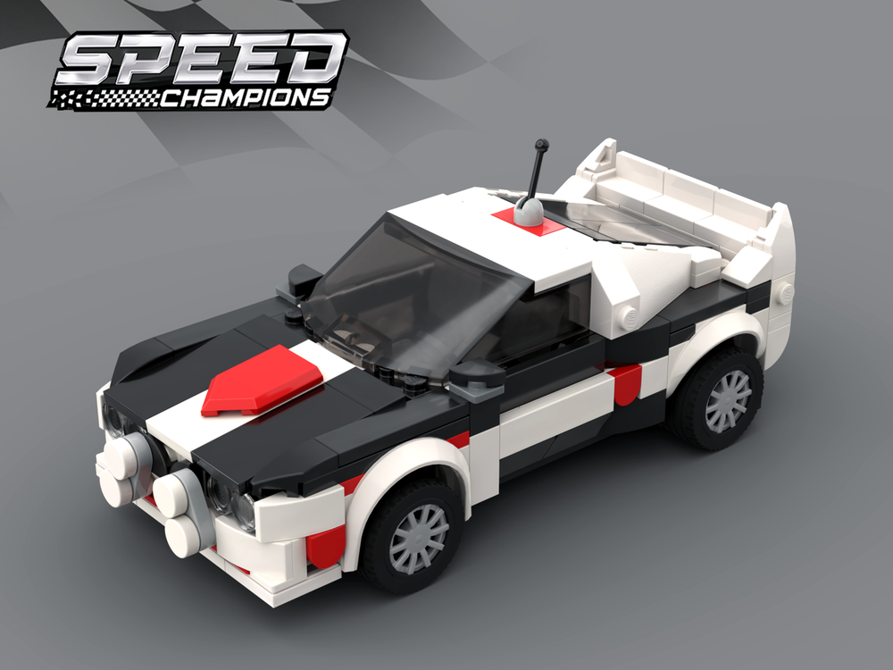 LEGO MOC Lancia 037 Würth WRC by Julian_bricks | Rebrickable - Build ...