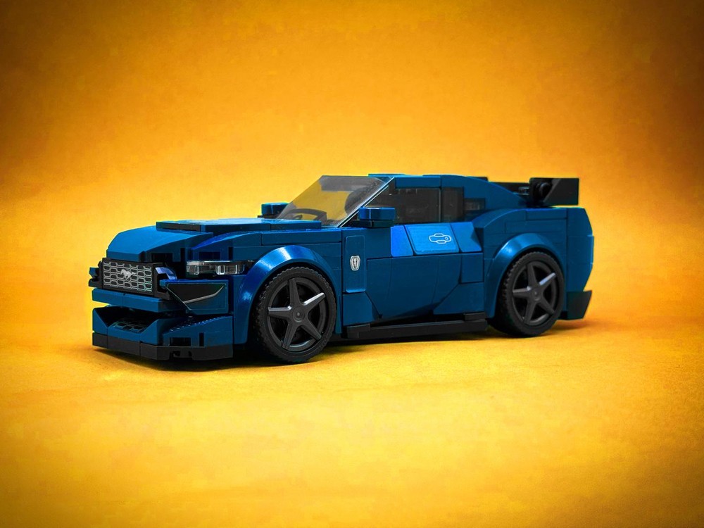 LEGO MOC Built Tough Mustang Dark Horse by IBrickedItUp