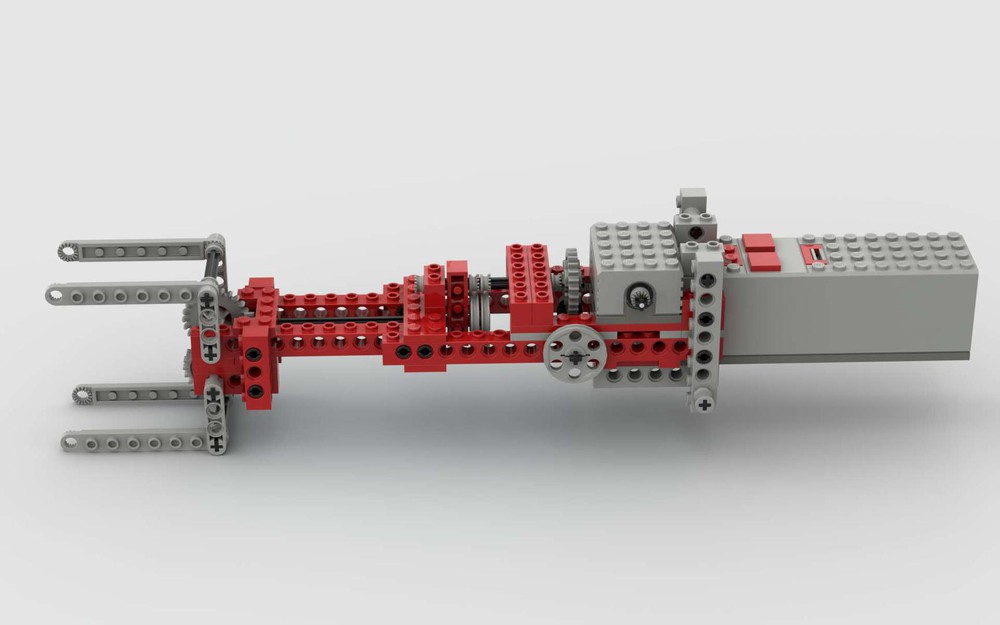 LEGO MOC 8064 Motorised Grabber by johnny.tifosi | Rebrickable - Build ...