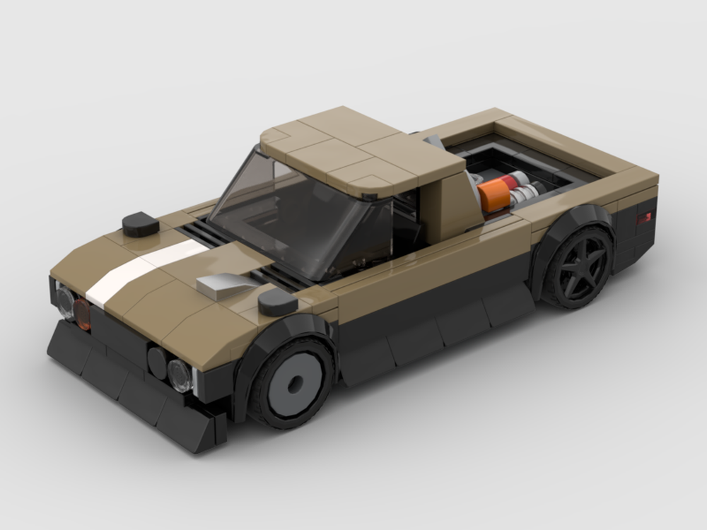 LEGO MOC 1978 Datsun 620 Drift Truck by toms8wides | Rebrickable