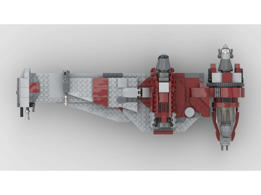 LEGO MOC B-Wing Mark II Starfighter – Alternate Build of