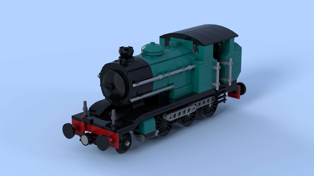 Custom lego steam train sales