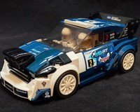 Ford Fiesta M-Sport WRC 8 studs wide