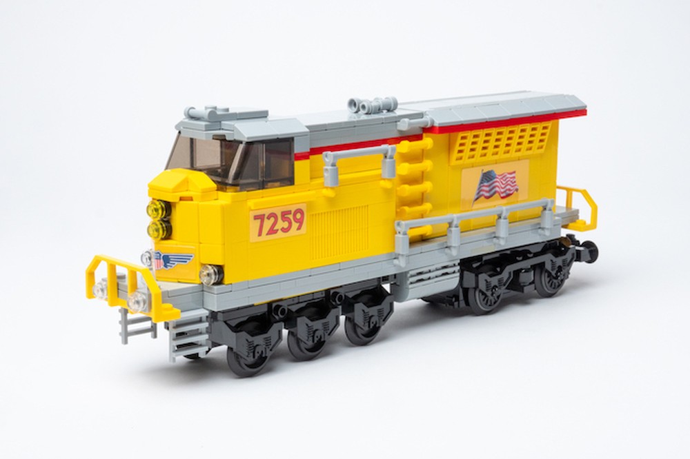 LEGO MOC Union Pacific Freight Locomotive (Ge Evolution Tier 4) by ...